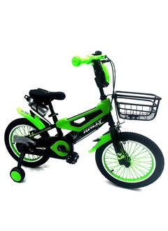 RALLY BICYCLE RALLY BICYCLE, Kids bike, RL-16-1390, for 4-7 Years old with training wheels, Bell, Chain cover, Basket and Water bottle  - Image 3