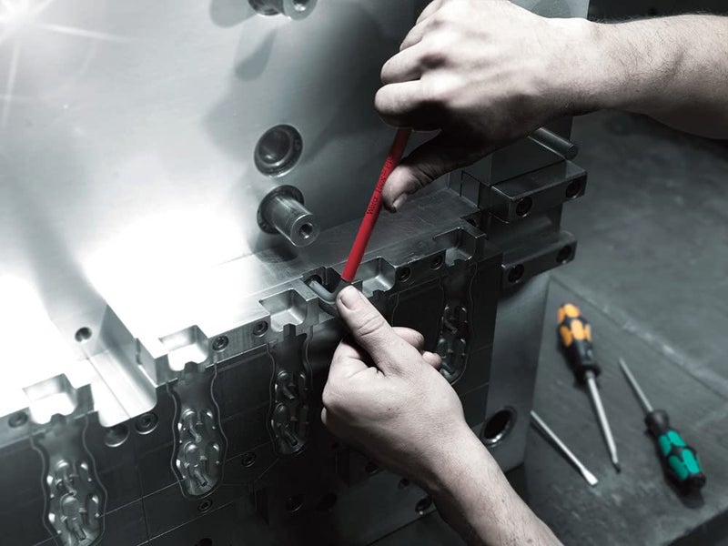 Wera 950 SPKL/9 SZ LONG ARM HEX KEY SET (SB Package Clip NEW) - Image 3