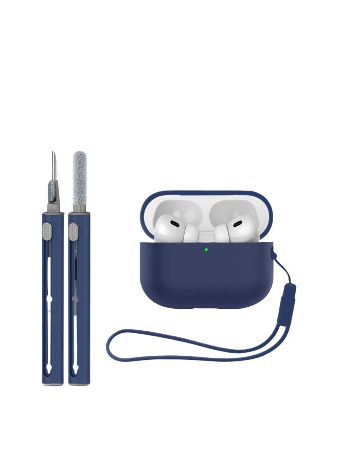 حافظة متوافقة مع AirPods Pro 2 غلاف حماية سيليكون Apple AirPods Pro 2 - Image 1