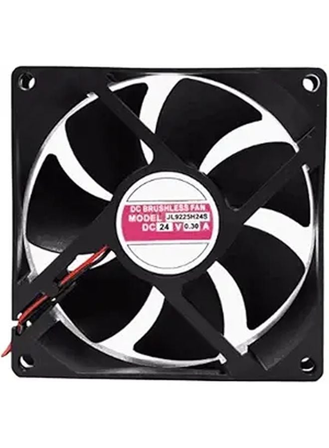 JL9225H24S 92x92x25mm DC 24V Cooling Fan 0 30A 2 Pins For Equipment Machine Inverter Cooler - Image 1