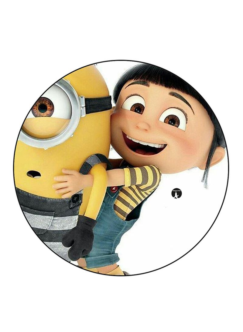 RKN Despicable Me Printed Fridge Magnet Round  Multicolour - Image 1