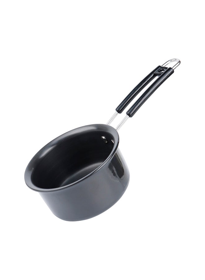 Kitchenmark قدر صلصة من الألمنيوم المؤكسد بقوة 16 سم - أسود - Image 1