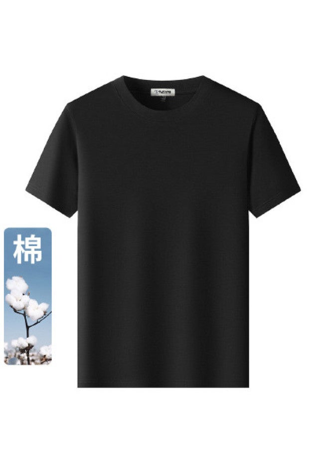 Tucano men's Summer Pure Cotton T-shirt Comfortable Solid Color Tee - Image 1