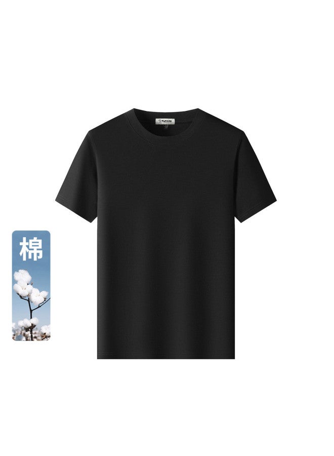 Tucano men's Summer Pure Cotton T-shirt Comfortable Solid Color Tee - Image 2
