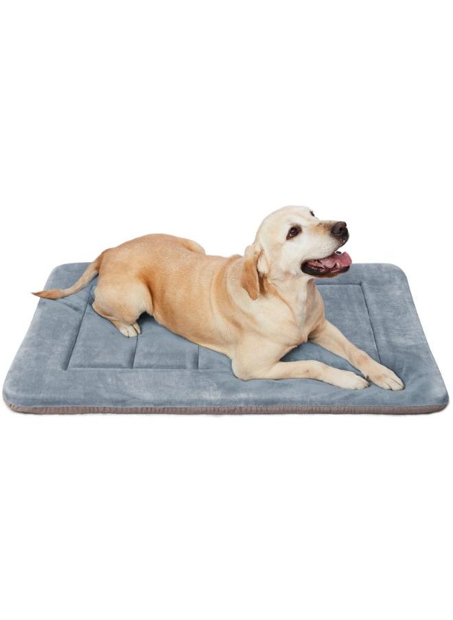 Moro Moro Luxury Velvet & Leather Dog Mattress – Soft, Durable & Non-Slip Pet Bed  - Image 1