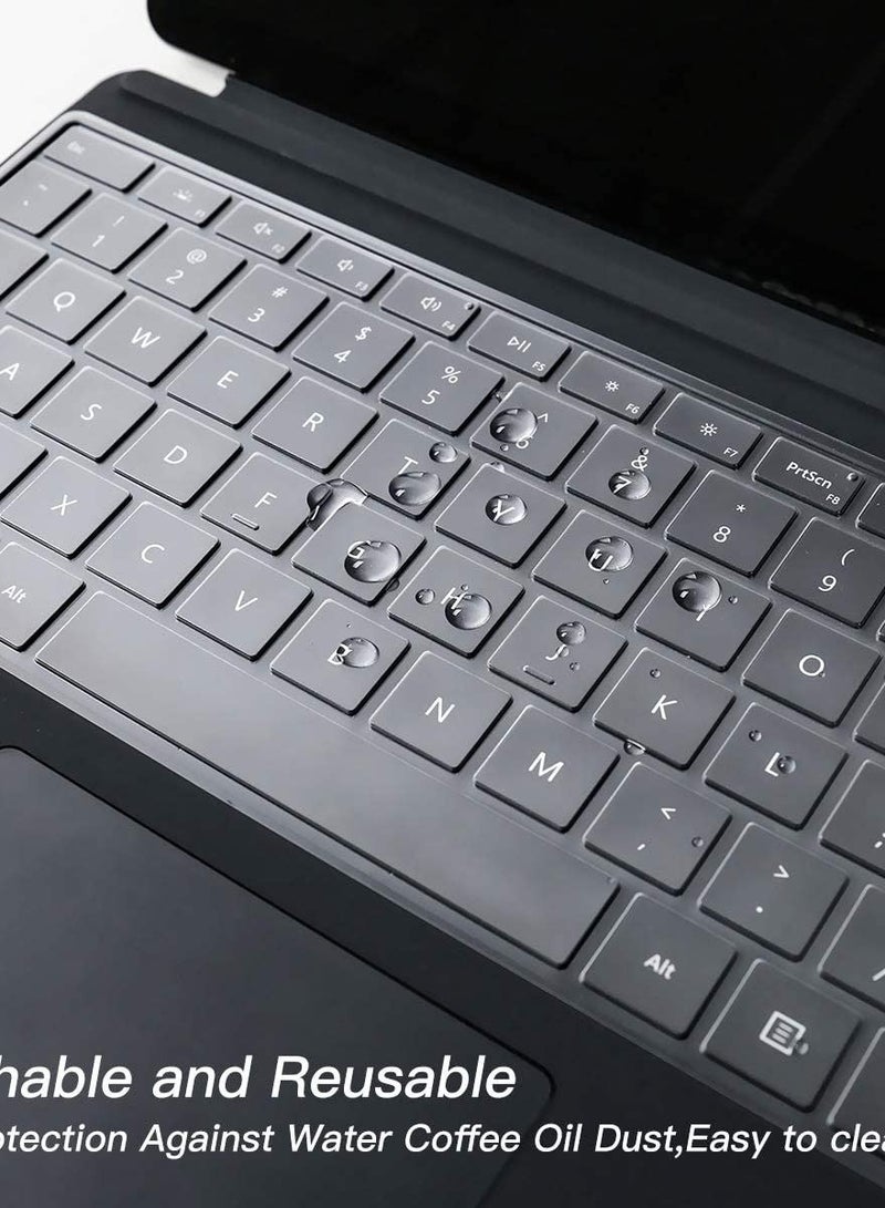 Keyboard Skin Compatible with Huawei MateBook D14 /D15 /Magicbook 14/15/16.1 , Ultra Thin Soft Clear TPU Keyboard Cover for Huawei Matebook , Clear - Image 5