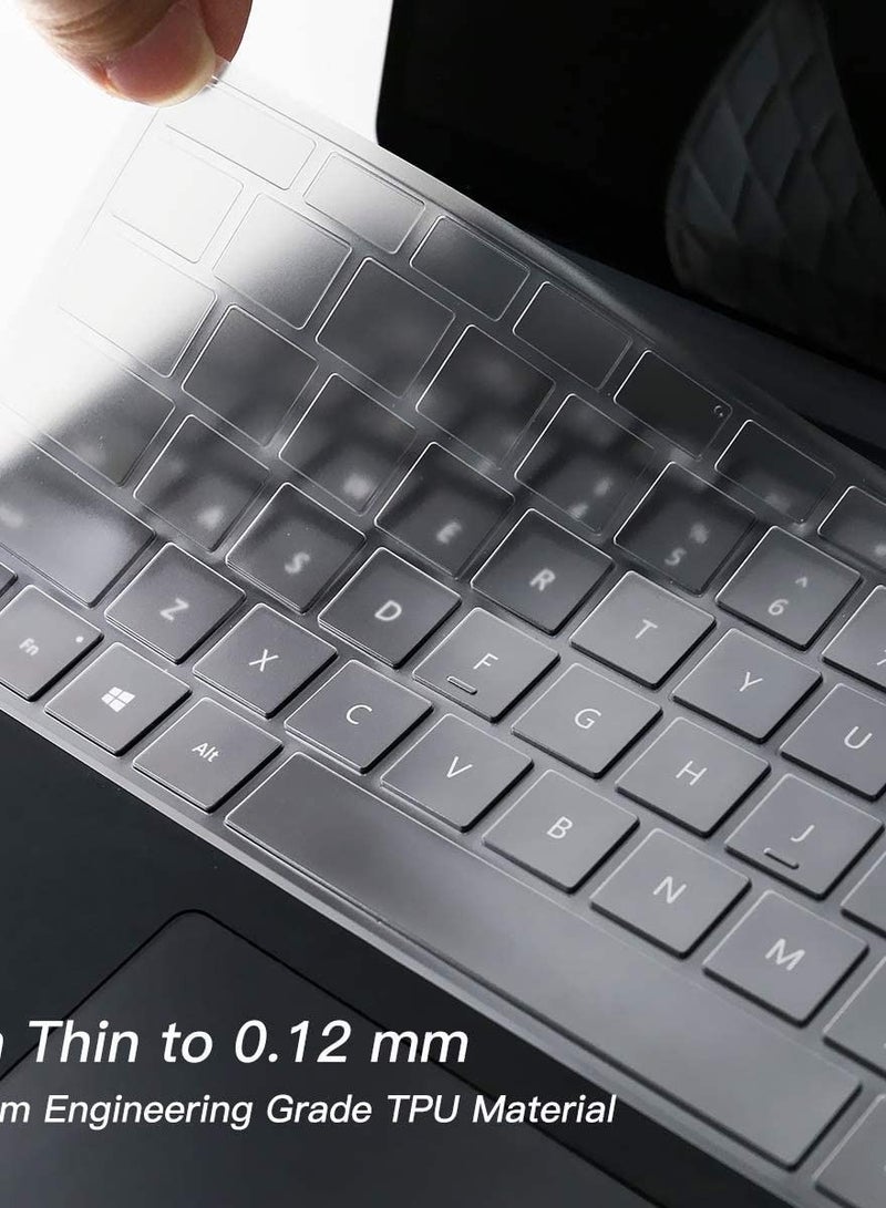 Keyboard Skin Compatible with Huawei MateBook D14 /D15 /Magicbook 14/15/16.1 , Ultra Thin Soft Clear TPU Keyboard Cover for Huawei Matebook , Clear - Image 4