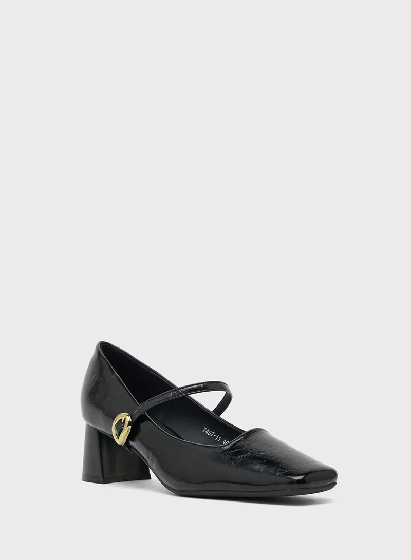 ايلا Mid Heeled Pump