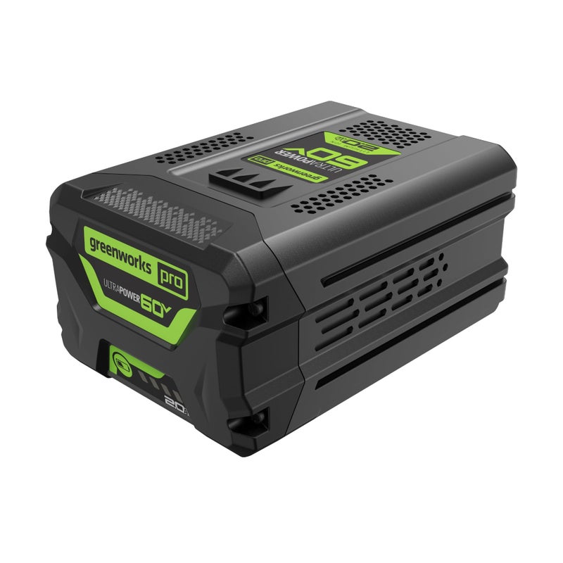 Greenworks 60V 2.0Ah High Current (Hc) Battery | Provides Fade-Free Power For Maximum Performance | Compatible With 75+ 60V Greenworks Tools - Image 1