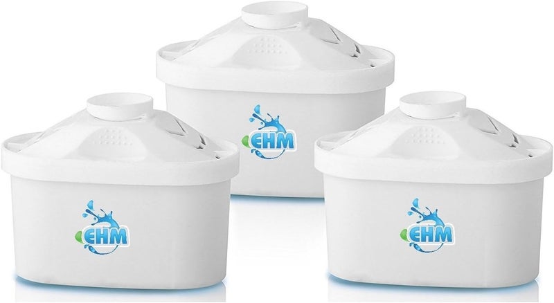 EHM SureFlow Alkaline Water Pitcher Replacement Cartridge – Healthy Drinking Water, PH 8.5-9.5, 6-Stage Filtration & Hydration System - Image 1
