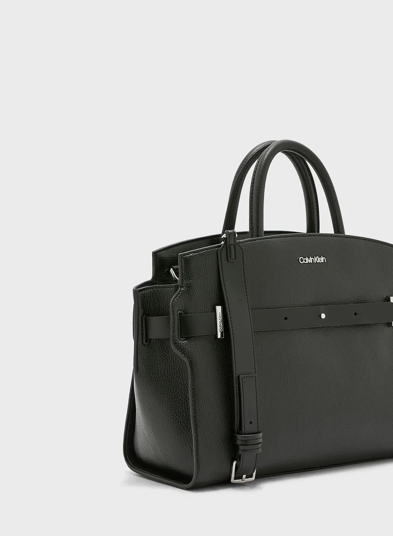 CALVIN KLEIN Code Satchel