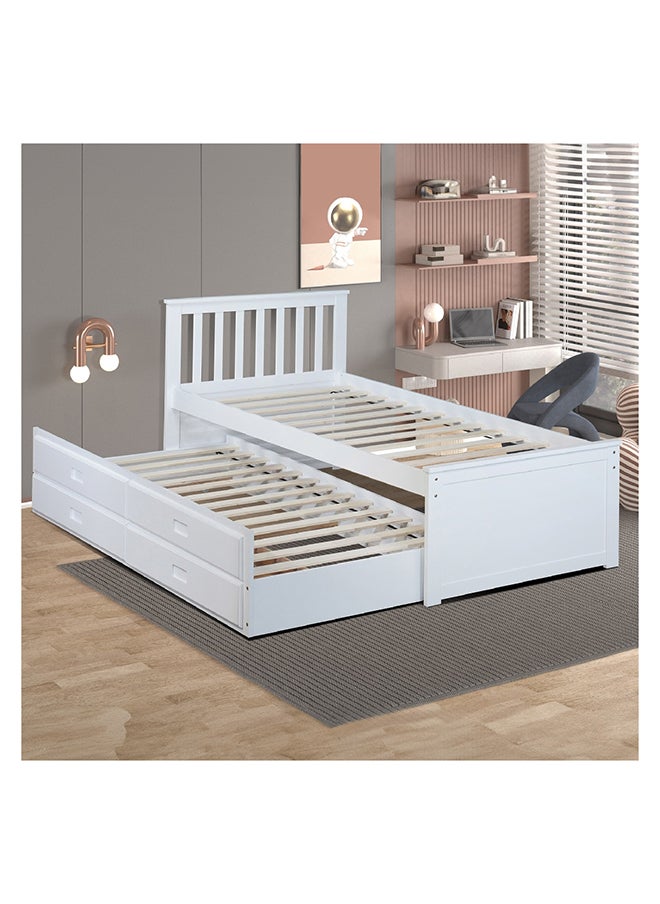 Home Box Vanilla Neo Single Trundle 197 x 33 x 95 cm  - Image 4
