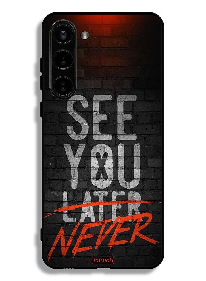 Tolwak Samsung Galaxy S23 Plus 5G Protective Case Cover See You Never - Image 3