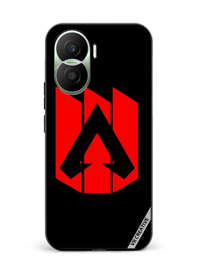 VR CREATIVE Protective Case Cover For Honor Play7T Pro Red Logo  Apex Legends Design Multicolour - Image 1
