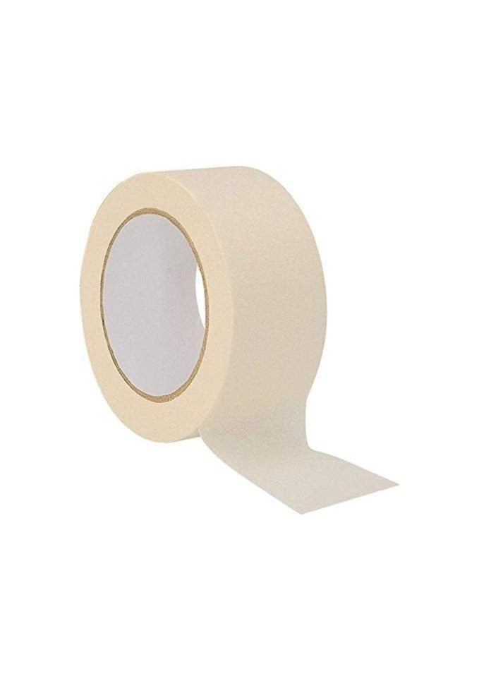 Libra Libra Heavy Duty Masking Tape (Ivory,2in x 20 Yard) Pack of 6  - Image 2