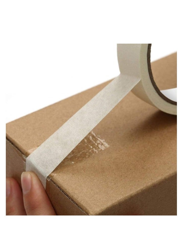 Libra Libra Heavy Duty Masking Tape (Ivory,2in x 20 Yard) Pack of 6  - Image 5