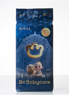 Babycare Royal Baby Diapers - Size 3 - 6-11 Kg - 50 Pieces  - Image 2