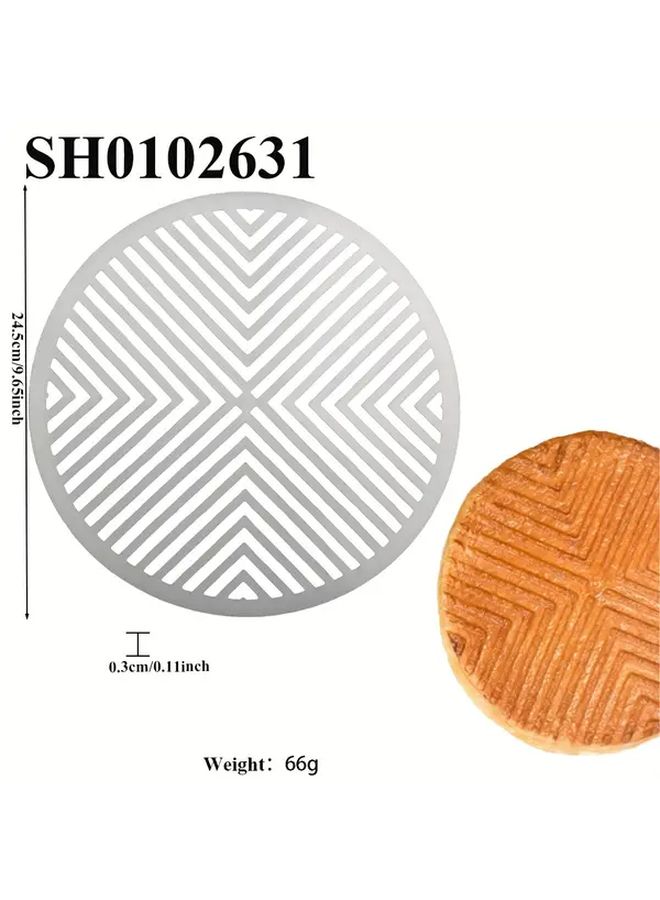 King Geometry Pie Silicone Bread Mold Nonstick Oven Safe Bakeware - Image 4