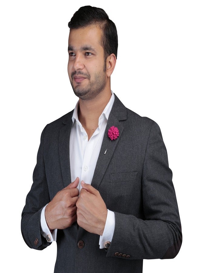 Peluche Vivid Grace Pink Brooch for Men - Image 5