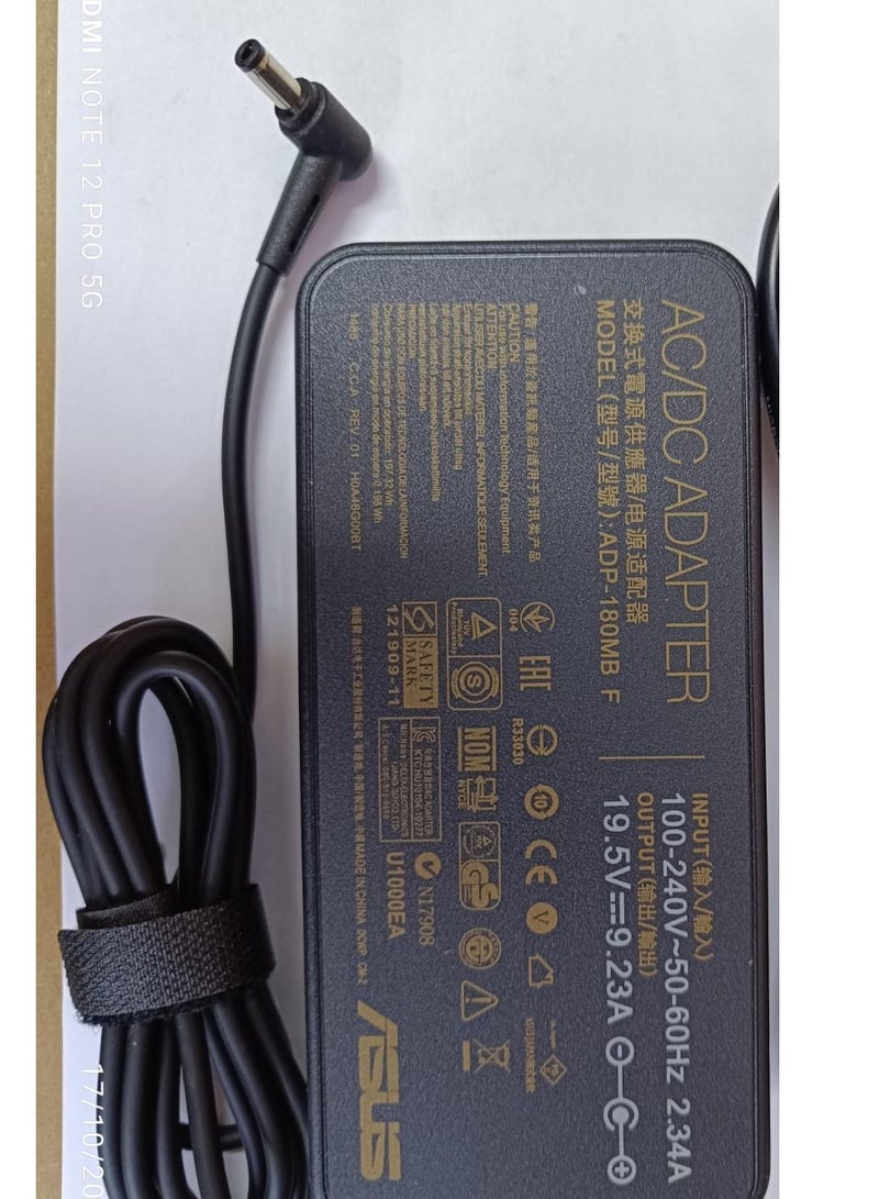 NMT LAPTOP ADAPTER ASUS 180W 19.5V 9.23A 5.5 ×2.5mm - Image 1