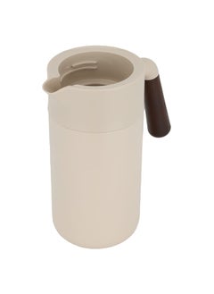 Alsaif Gallery Tara Thermos Light Brown With Wooden Handle 1.2L  - Image 3