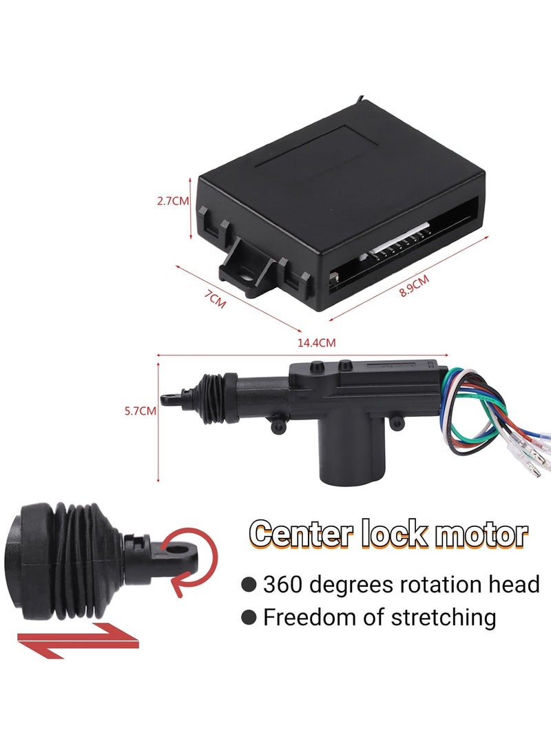 Generic - Central Power Door Locking System - Key and Button Operated - DC-12V - Image 1