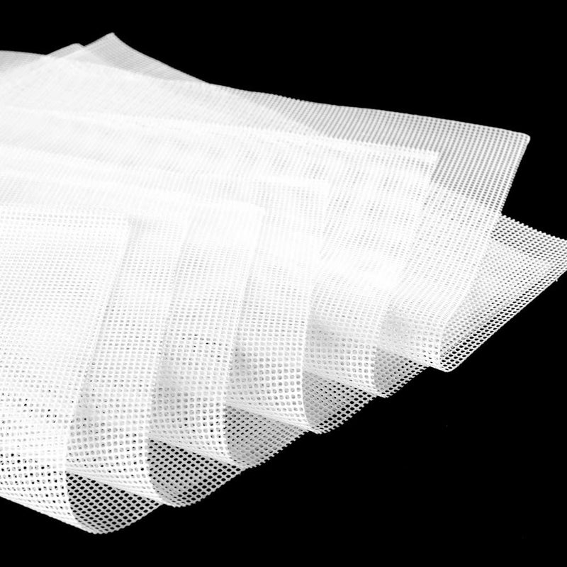 6 Pack Silicone Dehydrator Sheets,Non-stick Food Fruit Dehydrator Mats Reusable Steamer Mesh Mat for Fruit Dryer (6, 14 x 21 inch)