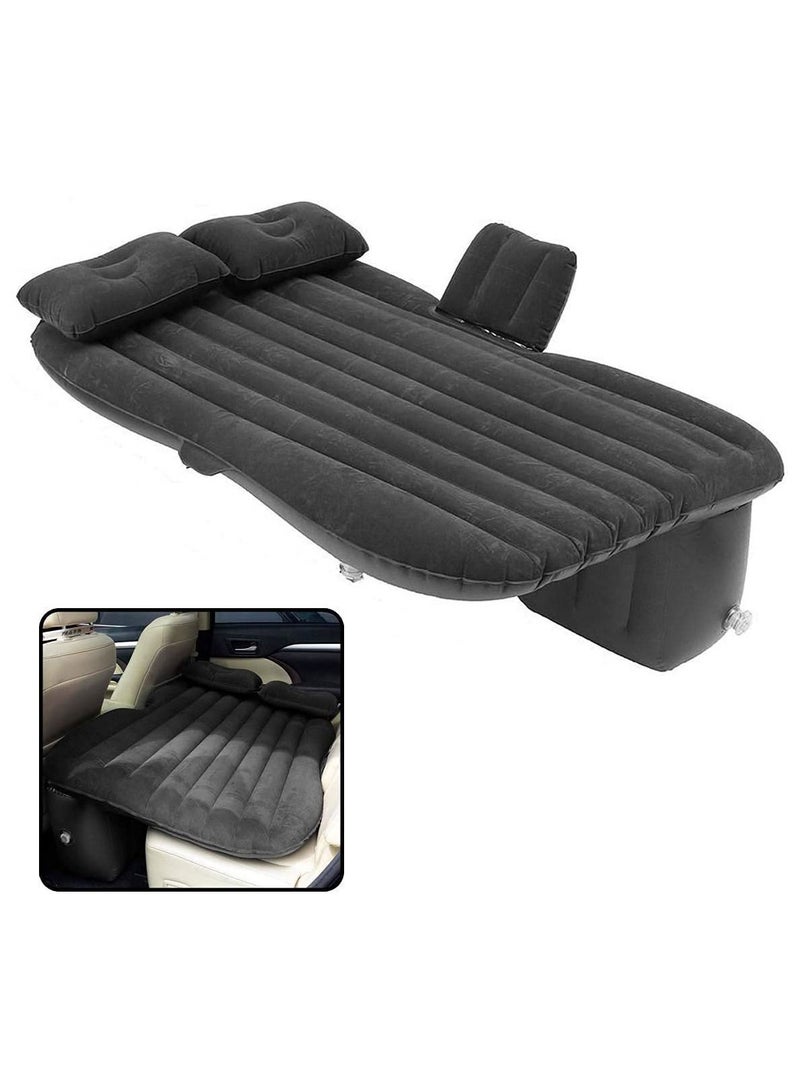 DubaiGallery Car Air Mattress Travel Inflatable Back Seat Air Bed Cushion with Auto Pump and Two Pillows, Portable Camping Vacation Rest Sleeping - Image 2