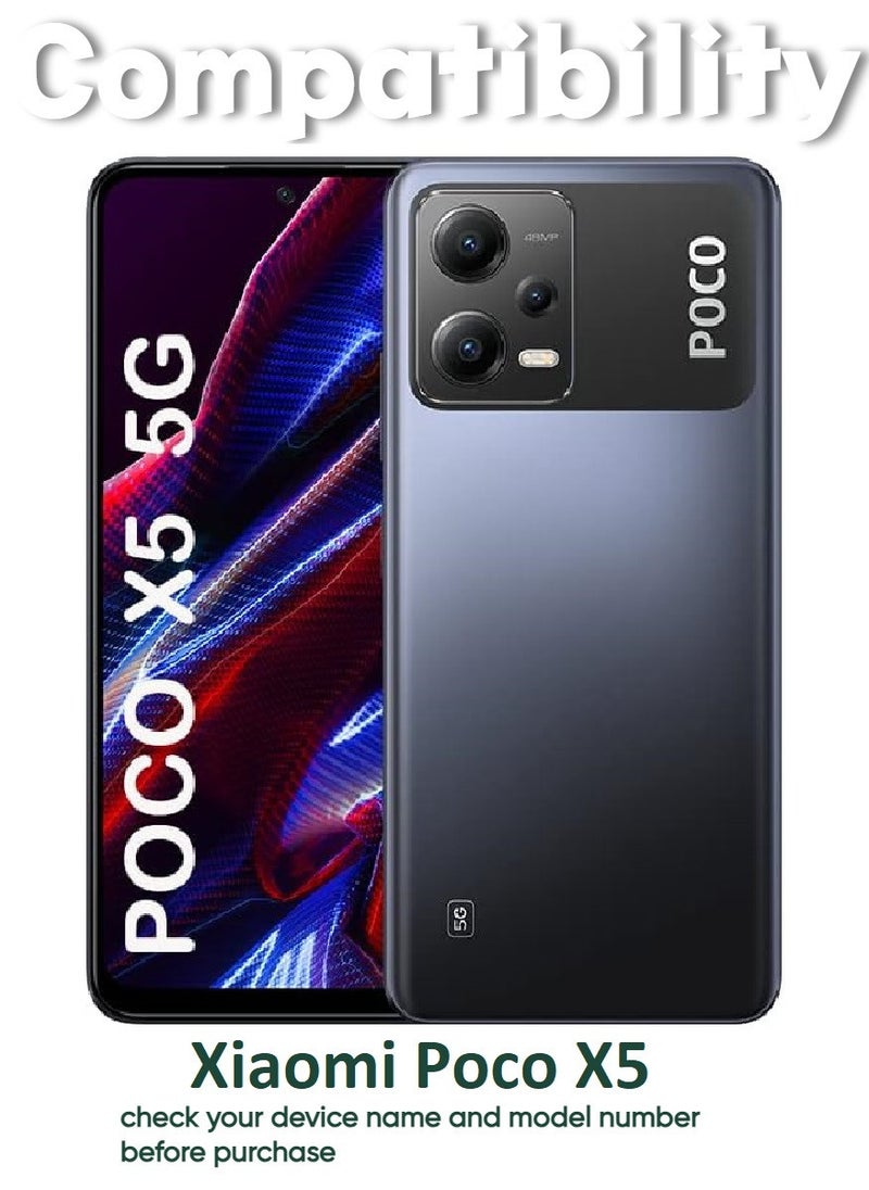 ACLIX 4 Pieces Antistatic ESD Dustproof Premium Quality High Definition Tempered Glass Screen Protector Designed For Xiaomi Poco X5 - Image 3