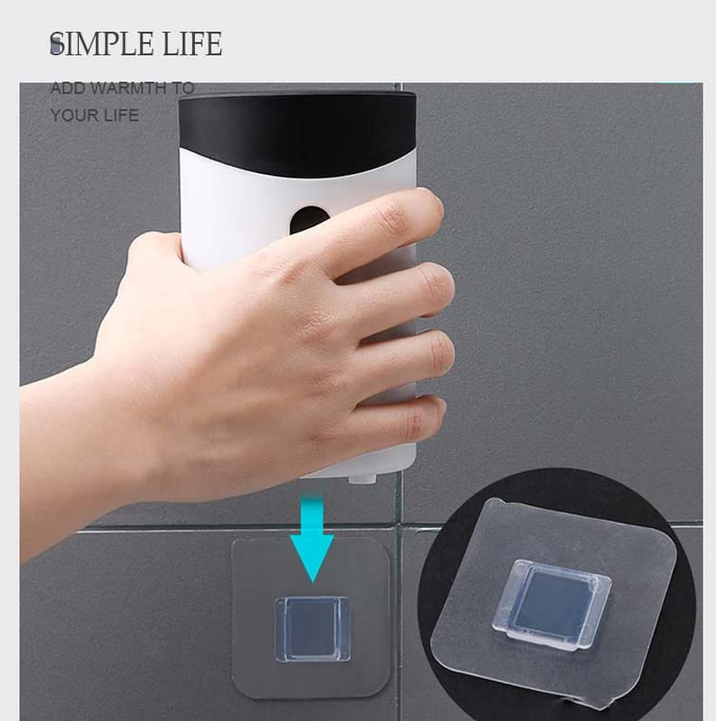 SKOFRI SKOFRI Magic Sticker Self Adhesive Wall Mounted Toilet Brush for Cleaning with Holder Deep Cleaning Toilet Bowl Brush Set for Bathroom Soft Bristle Toilet Cleaning Brush with Strong Handle - Image 5