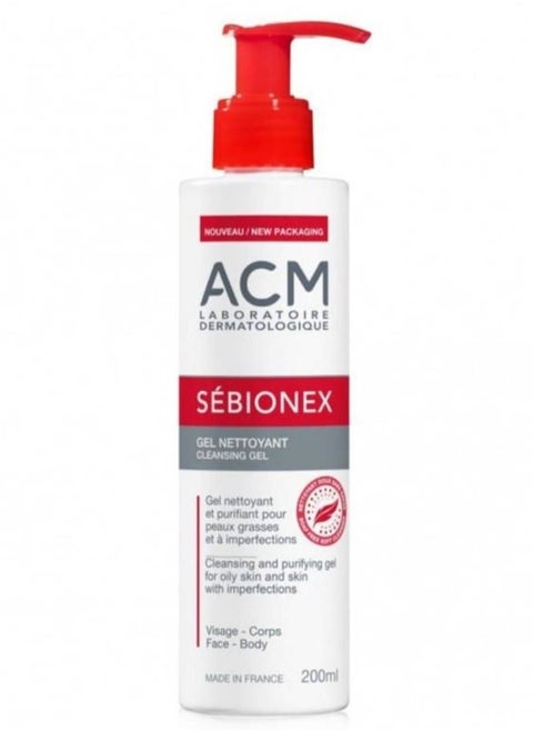 ACM Sebionex Cleansing Gel for Oily Skin 200 ml