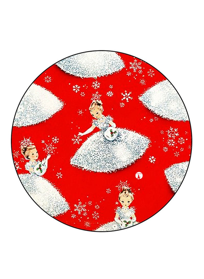 RKN Girls Printed Mouse Pad  Multicolour