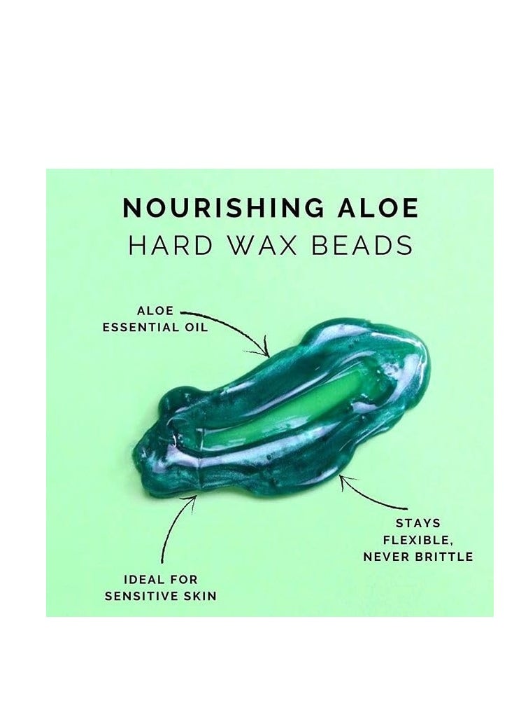 GiGi - GiGi Nourishing Aloe Hard Wax Beads for Hair Removal, 14 oz bag - Image 1