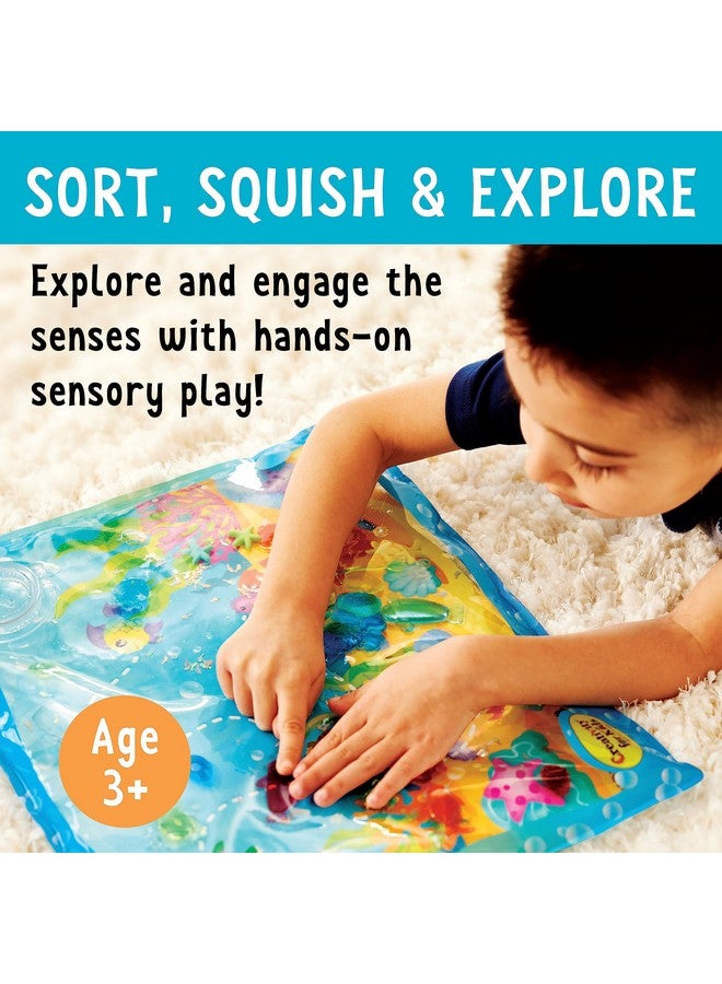 Creativity for Kids Creativity for Kids Sensory Squish Bag: Ocean Adventure - Toddler Sensory Mat, Calming Toys and Motor Skills Activities for Kids Ages 3-5+, Busy Board, Calm Down Corner Supplies  - Image 2