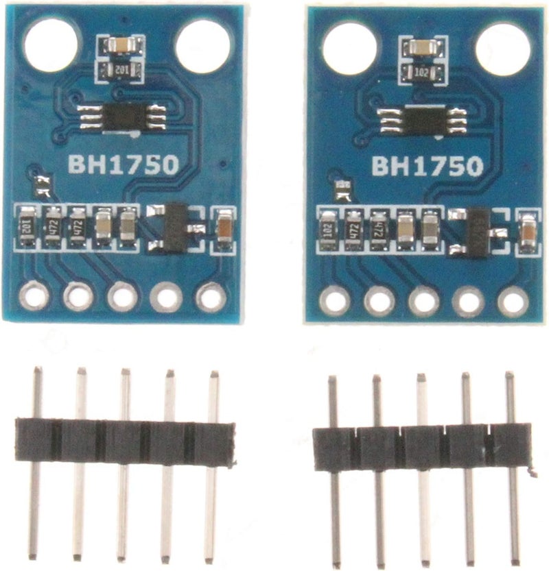 NOYITO BH1750 Digital Light Intensity Sensor Module 3V-5V Power (Pack of 2) - Image 1