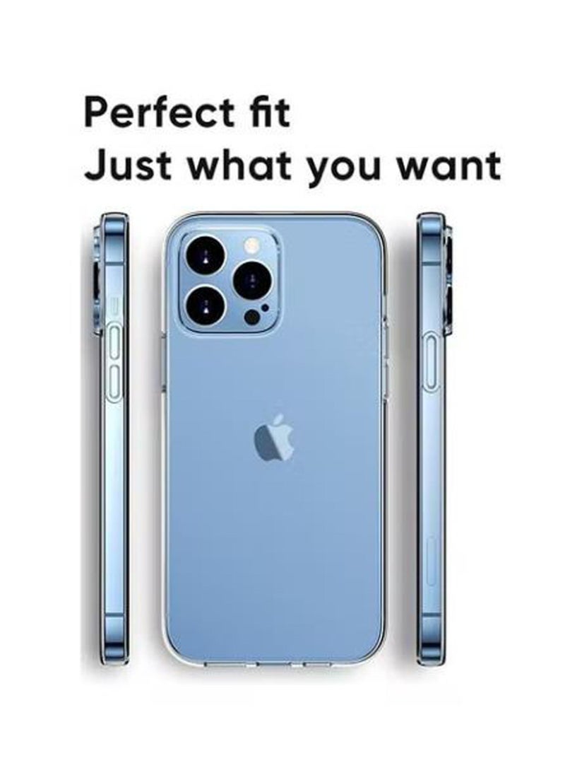 Eouro Case cover for iPhone 14 Pro Max, Ultra Slim Thin and Scratch Resistant Rubber Soft Silicone Protective Crystal Clear Case Cover for iPhone 14 Pro Max 2022  - Image 3
