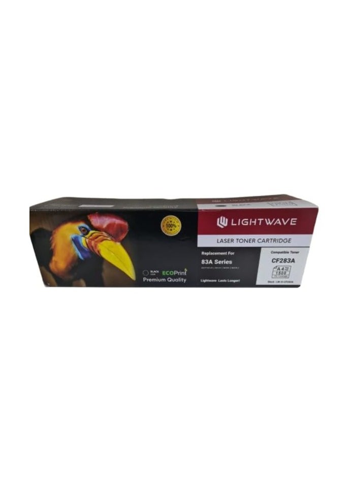 Light Wave Light Wave CF283A 83A Compatible Toner Cartridge for HP, Canon M125, M127, M201, M225, MF211, MF212w, MF215, MF216n, MF217w, MF222, MF223, MF224, MF229dw, MF235, MF236, MF237, MF240, MF241, MF244,  - Image 3