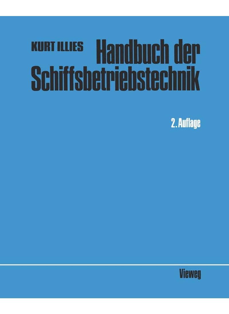 Handbuch der Schiffsbetriebstechnik 