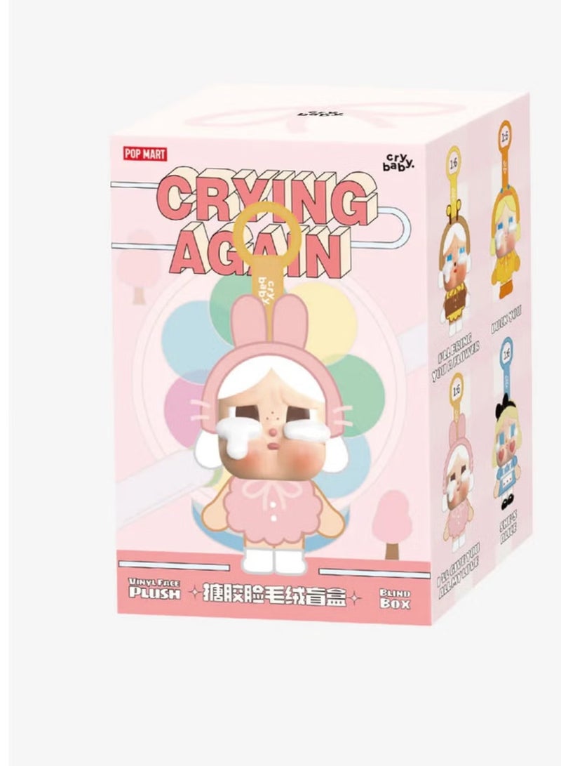 Crybaby Tears Factory Series - Vinyl face Plush Blind Box, Crybaby Blind Box Figures, Random Design Action Figures Collectible Toys Home Decorations, Holiday Birthday Gifts, Single Box - Image 1