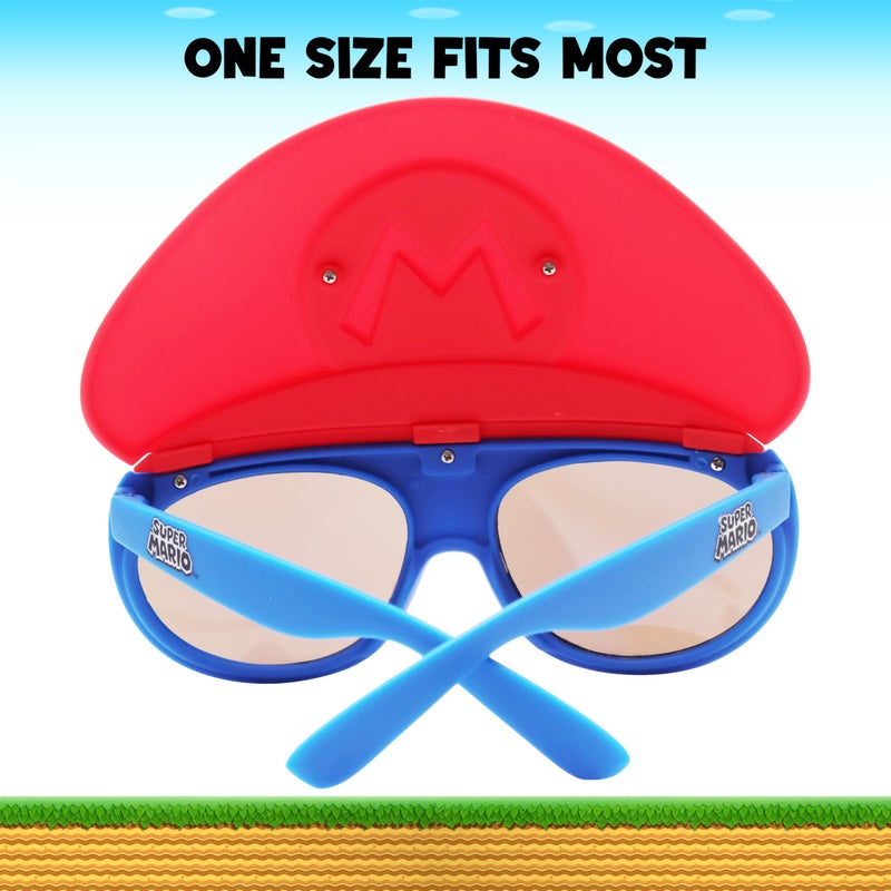 Sun-Staches Super Mario Child Sunglasses | Officially Licensed Nintendo Costume Accessory | UV 400 | One Size Fits Most - Image 3