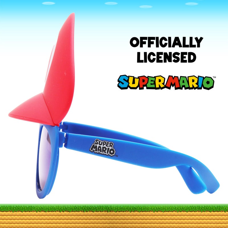 Sun-Staches Super Mario Child Sunglasses | Officially Licensed Nintendo Costume Accessory | UV 400 | One Size Fits Most - Image 2