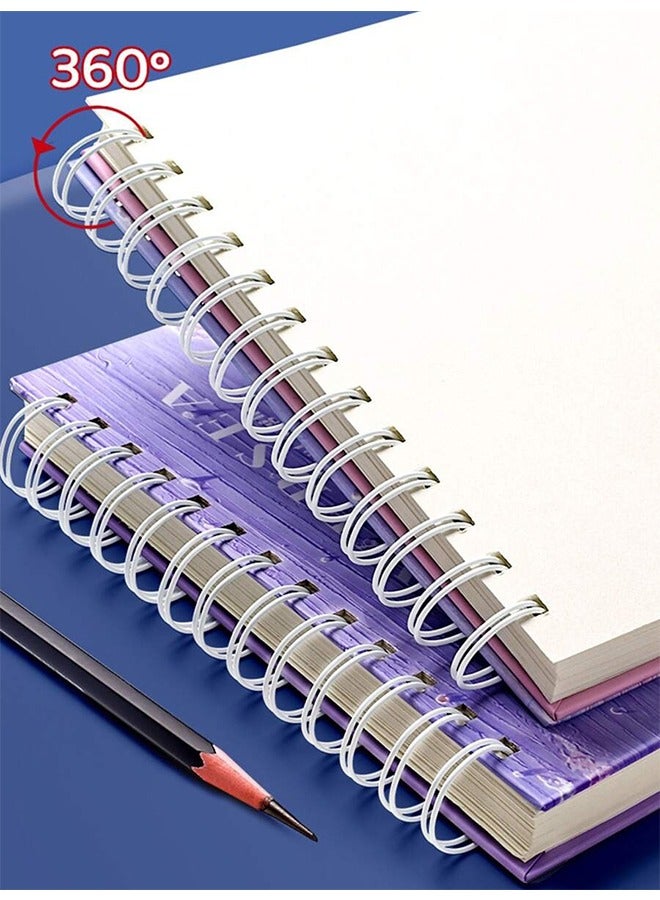 Thick Sketchbook for Art Students, Sketch Book for Drawing, with 60 Sheets of 16K Sketch Paper, Suitable for Oil Painting and Pencil Drawing, 7.4x10.4 Inch - Image 2