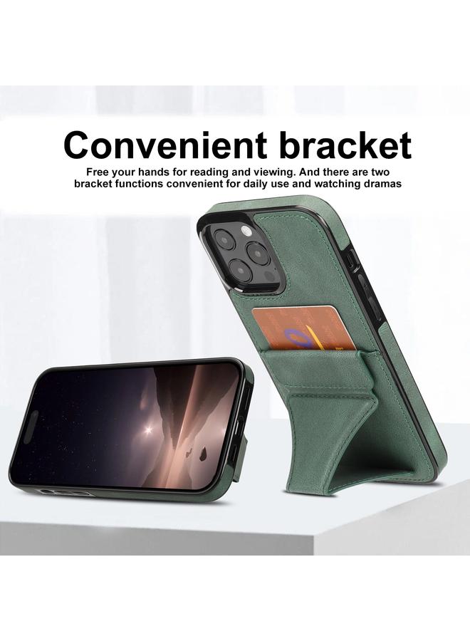 S-TOP Case For iPhone 16 Pro Ultra-thin Shockproof Phone Protective Case with Holder - Image 2