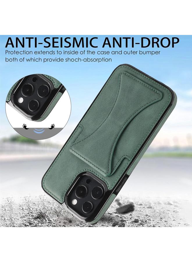 S-TOP Case For iPhone 16 Pro Ultra-thin Shockproof Phone Protective Case with Holder - Image 3