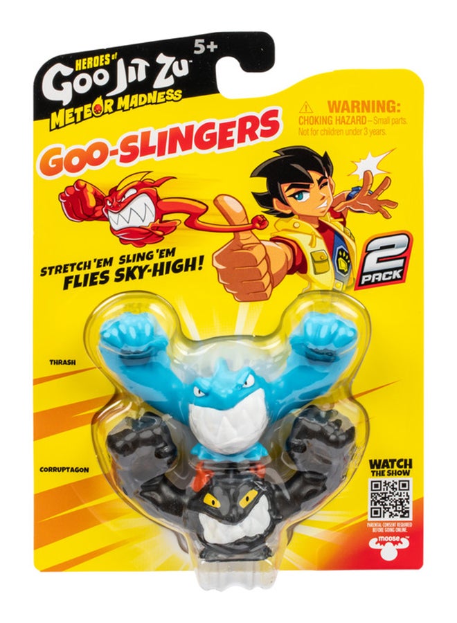 GOO JIT ZU S13 Meteor Madness Goo Slingers 2Pack 12Pc Cdu - Image 5