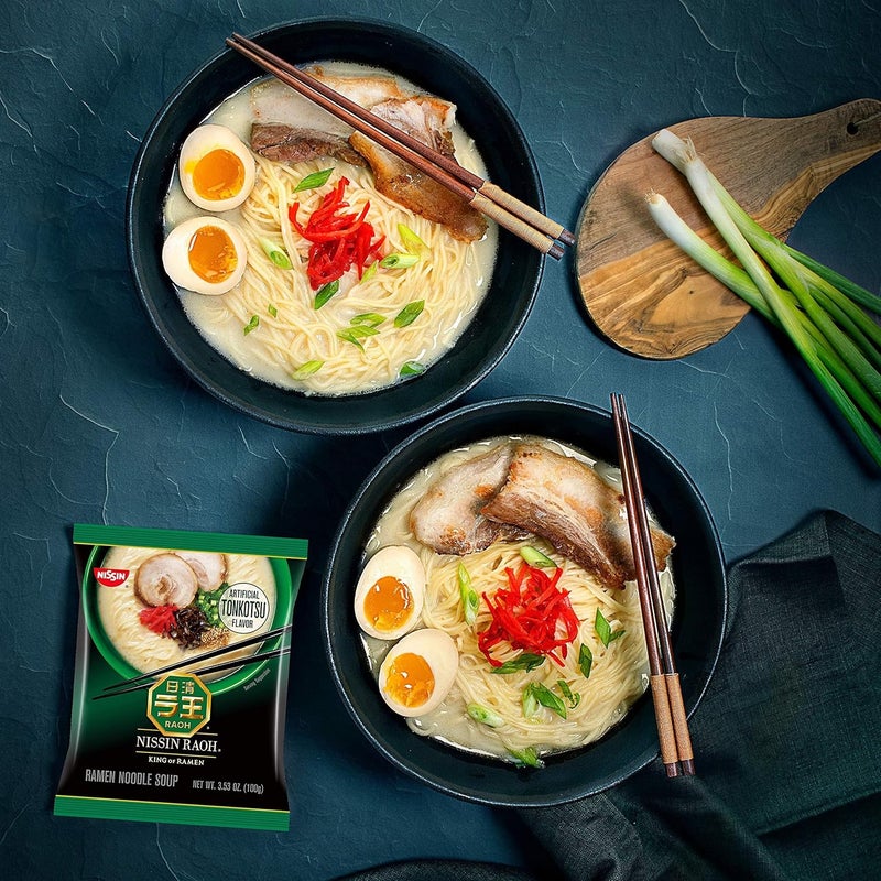 Nissin Raoh Tonkotsu Ramen Noodle Soup, 3.53 Ounce (Pack of 6) - Image 4