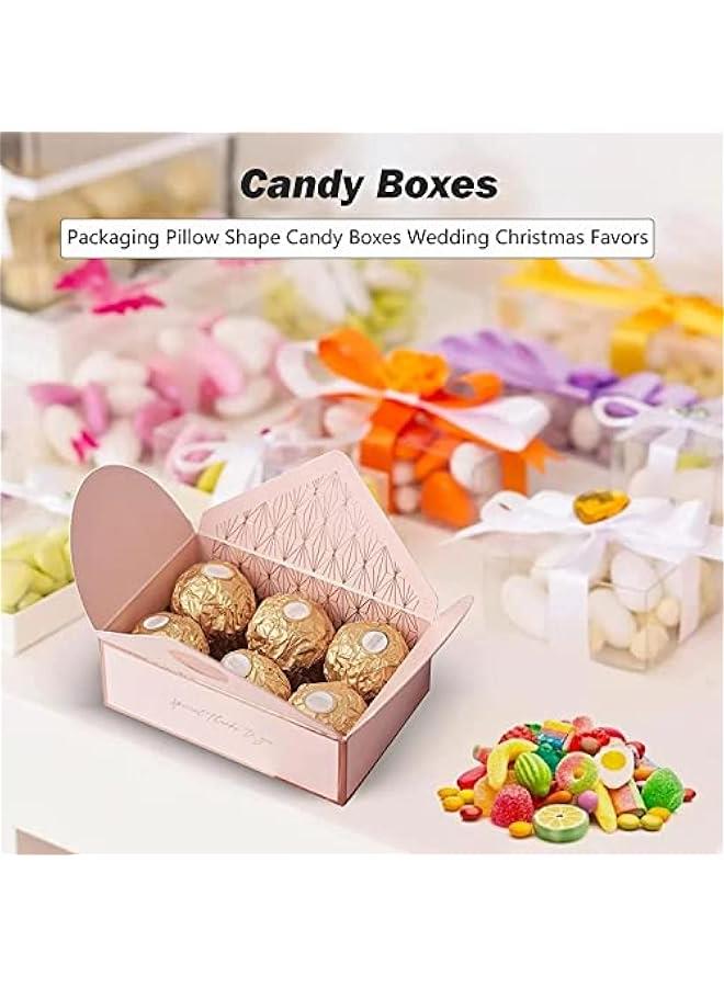 فايلكس عل دايا روزية زاية للاحتفالات والماسات تحمل 25 قطعة في شكل ظرف لو زري لطيف لحفلات الزفاف والولادة والميلاد، مع عل حلوى وعقدة أزوي للورق - Image 2