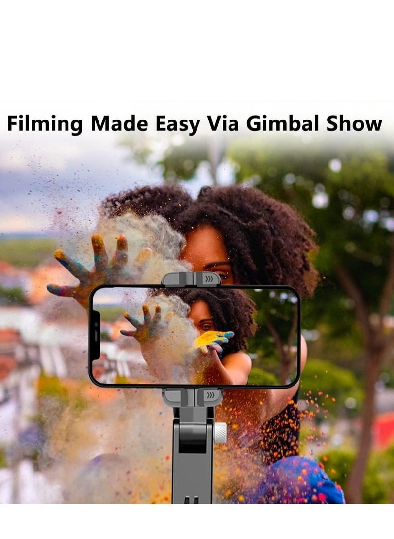 ELTRAZONE Gimbal Stabilizer for Smartphone with Extendable Selfie Stick and Tripod – 3-Axis Stabilizer with Face Tracking, 360° Rotation, Auto Balance, 4-in-1 Portable Tripod for iPhone/Android - Image 2
