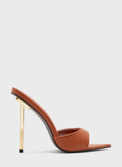 PUBLIC DESIRE Powerful High Heel Sandal