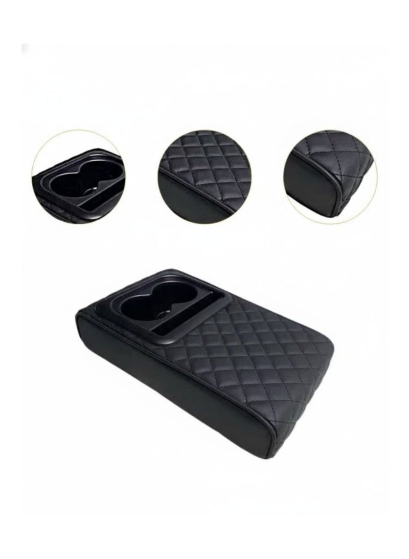 Portbae Premium Car Steering Wheel Cover & Central Control Armrest – Comfort Grip, Anti-Slip Design, Luxury Interior Upgrade - Image 2